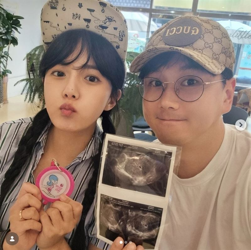 韓國女演員姜恩菲不幸流產。（圖／翻攝自IG @ekobi_）