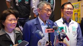 柯文哲稱，台積電是台灣命脈，要搬走多少政府也要講清楚，不能因為賴清德個人的需要而斷送。（圖／民眾黨提供）