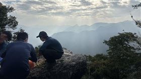 天人永隔,谷關七雄,猝死,夫妻,空勤總隊,直升機,救援,台中（圖／翻攝畫面）