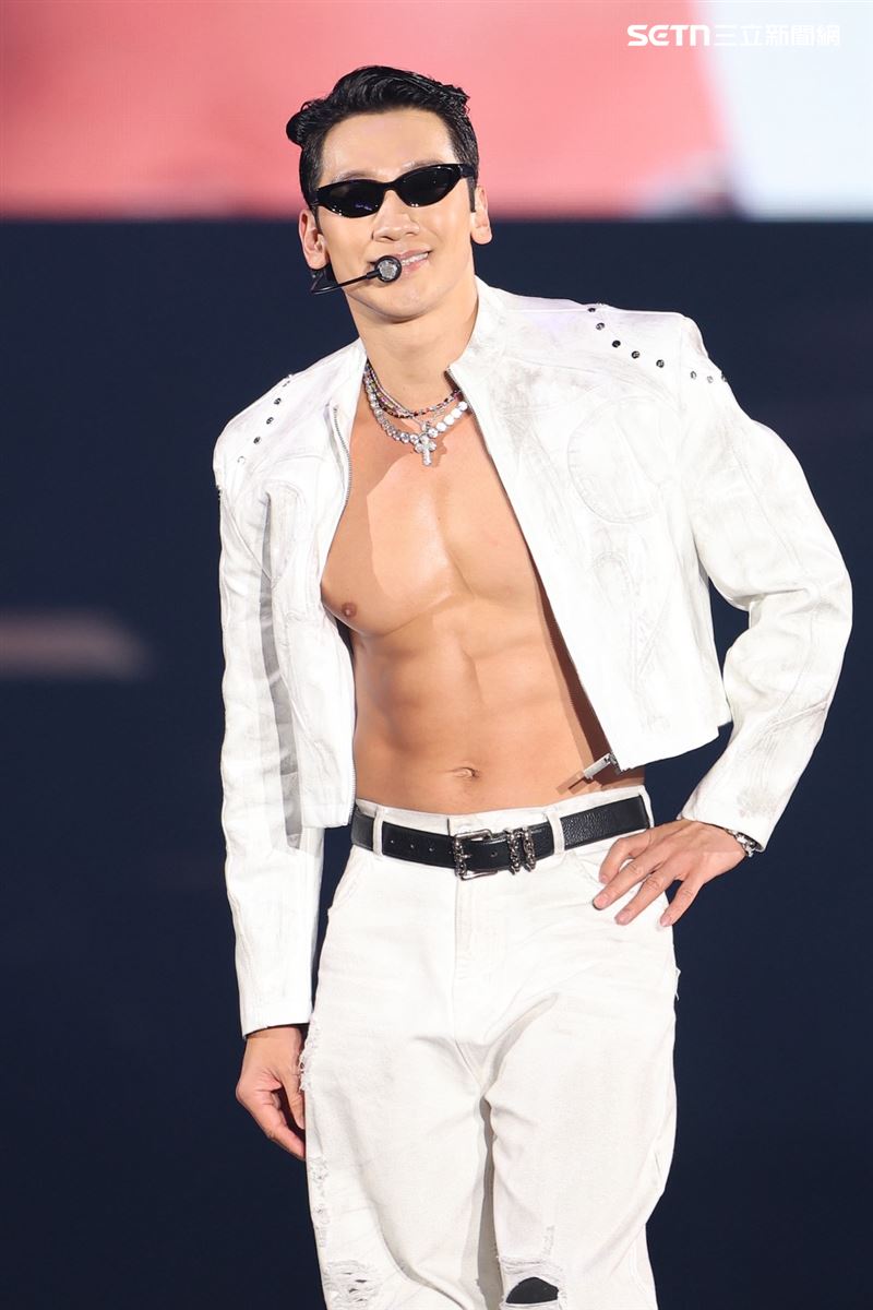 韓流天王RAIN睽違20年二度攻蛋開唱。（圖／記者鄭孟晃攝影）