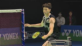 林俊易搶下印度羽賽冠軍戰門票。（圖／中央社）