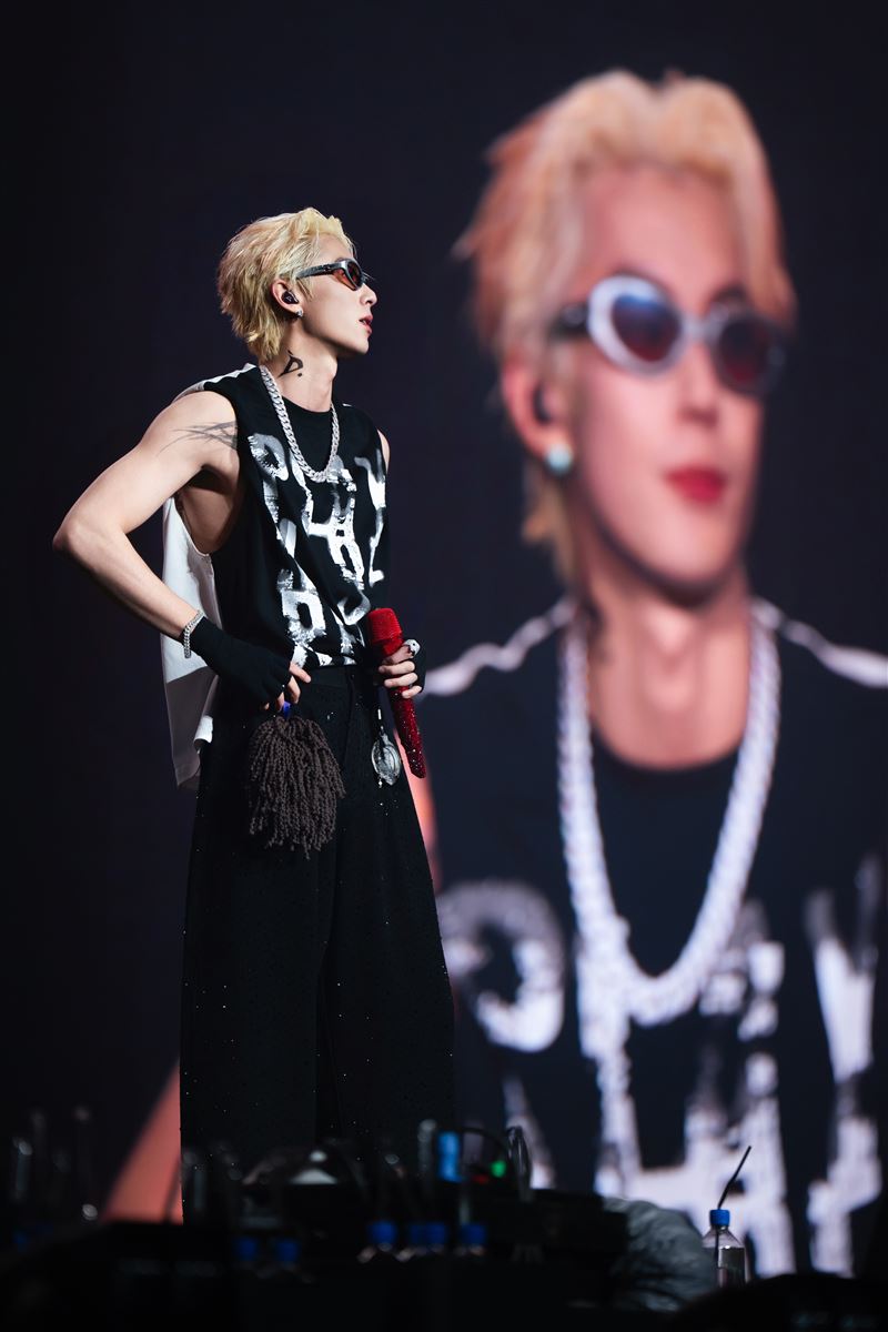 王鶴棣在澳門舉辦演唱會。（圖／翻攝自微博）