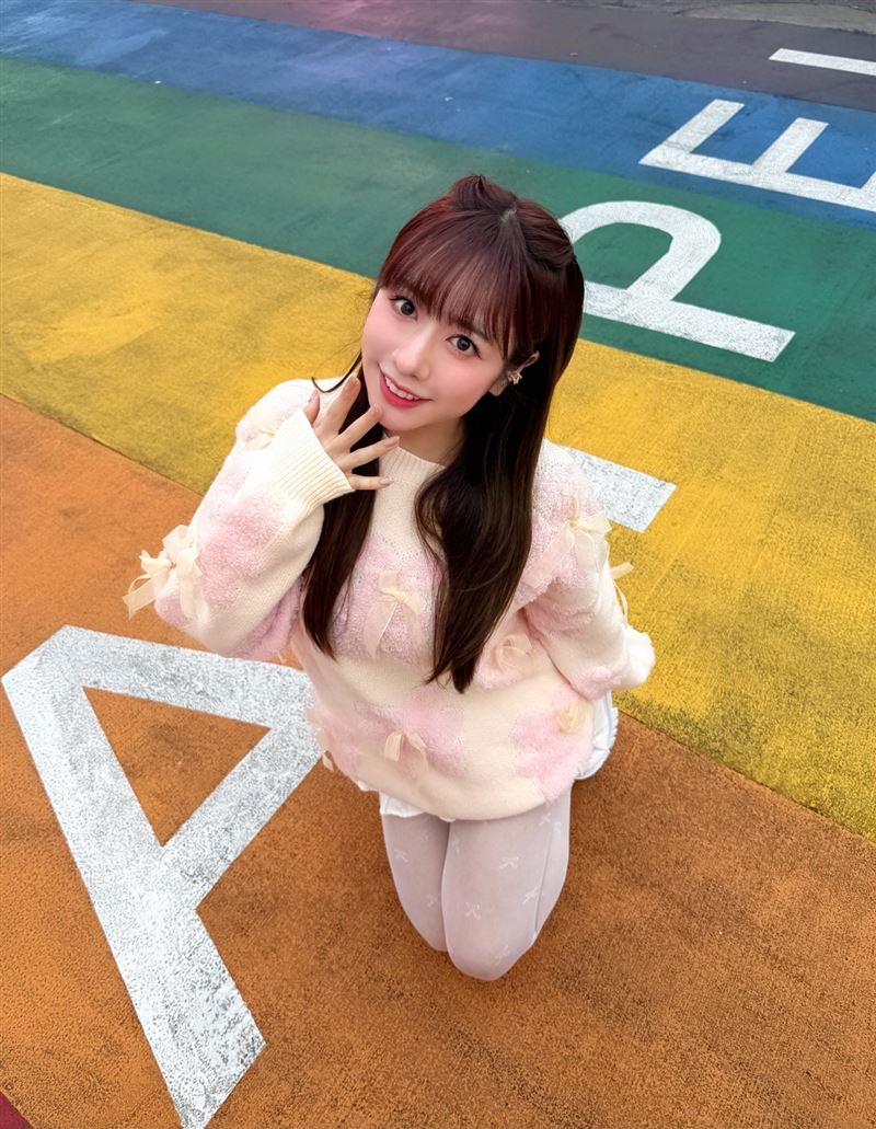 KAHO（高橋佳帆）外型亮眼。（圖／樂天桃猿提供）