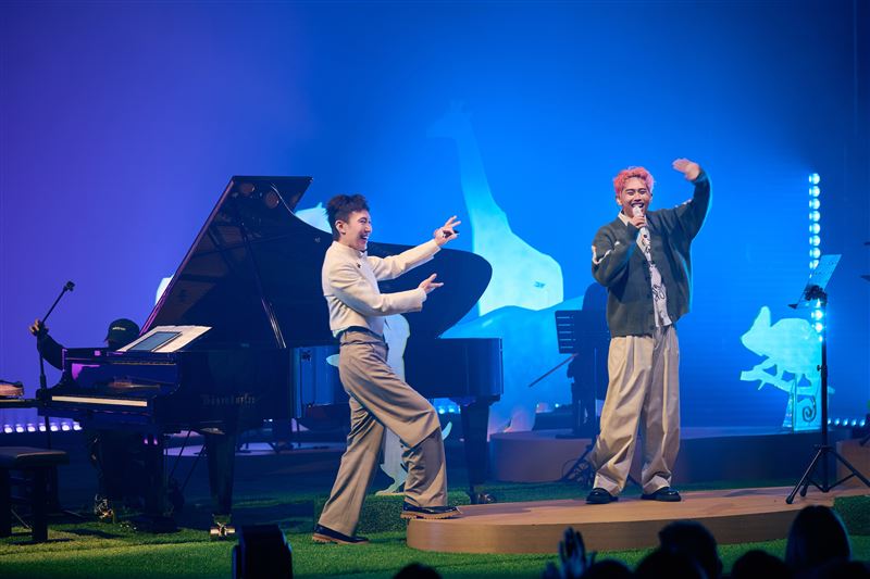 龔鈺祺音樂會理想混蛋主唱雞丁暖心驚喜站台。（圖／緒風有限公司）