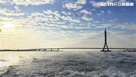 淡江大橋。（圖／記者李育道攝影）