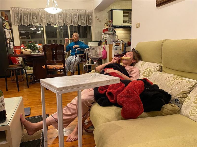 洪詩與公公過往相處情況曝光。（圖／翻攝自李運慶臉書）