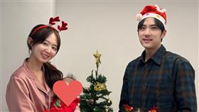 洪詩、李運慶。（圖／翻攝自洪詩臉書）