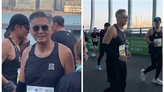 70歲周潤發再戰10K馬拉松！2小時完賽