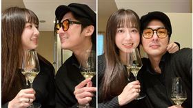 洪詩、李運慶。（圖／翻攝自洪詩臉書）