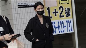 蘿莉塔（李家佳）現身曹西平靈堂弔唁。（圖／記者趙于瑩攝影）