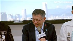 柯文哲在2026松信夥伴見面會上分享土城看守所的日子。（圖／翻攝畫面）