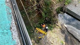 南投,魚池鄉,墜橋,大林橋,少年,單車,墜落,意外（圖／翻攝畫面）