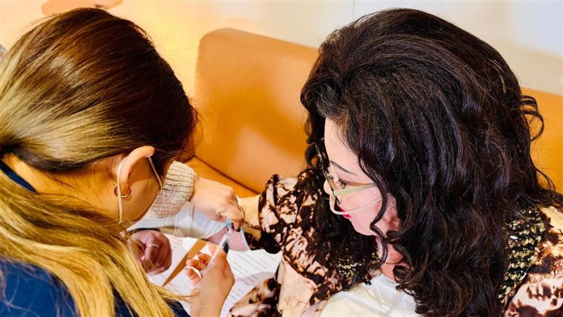 抗癌連打8針！陳文茜靠冰淇淋撐過