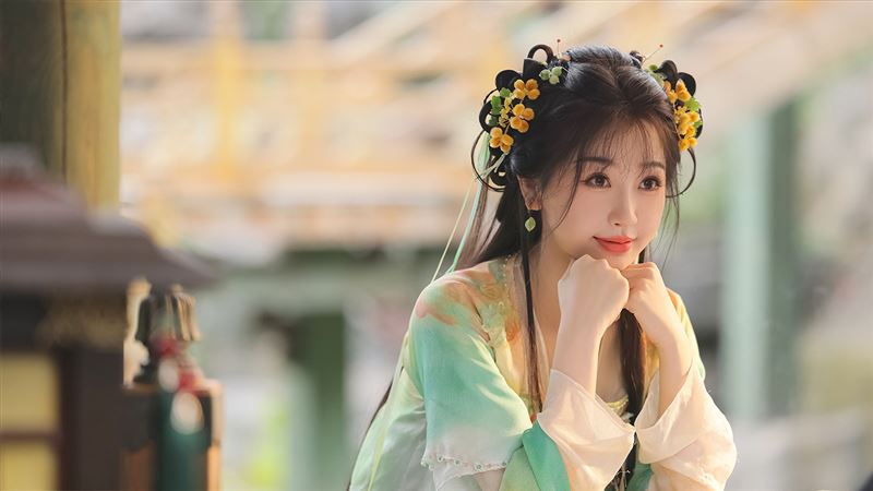 虞書欣飾演意外穿越成小說惡毒女配角「林虞」。（圖／中天娛樂台提供）