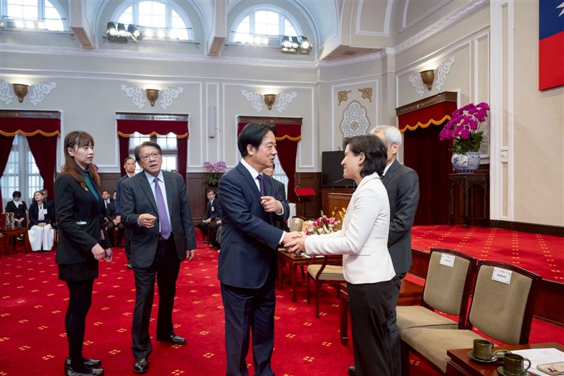 賴清德總統今（19）日接見「114年全國模範公務人員代表」。（圖／總統府提供）