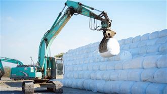 獨／台中垃圾山打包爆中止　才運作10天