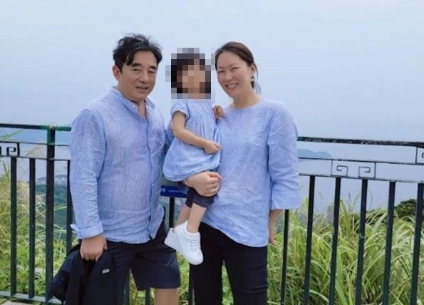 曾因婚後「幸福肥」被網友戲稱「圓方」的呂方，影片中身形明顯清瘦不少，但仍難掩父愛光芒。（圖／翻攝自IG）