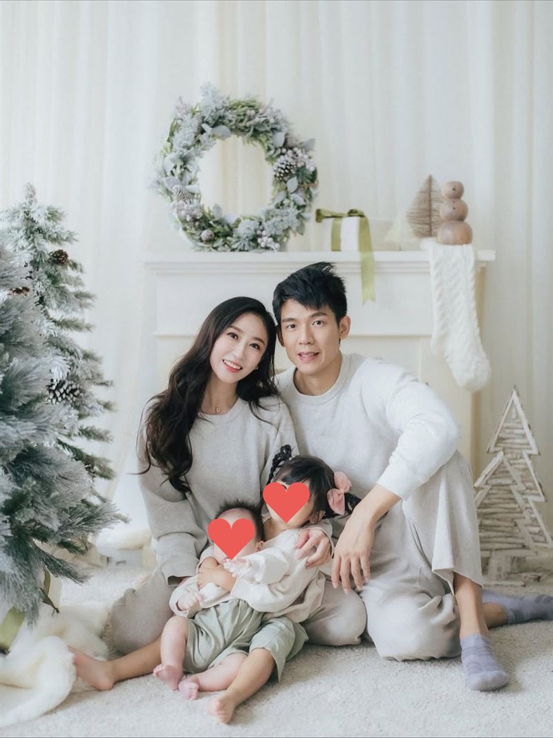 蔡允潔結婚3年育有一對子女。（圖／翻攝自蔡允潔IG）