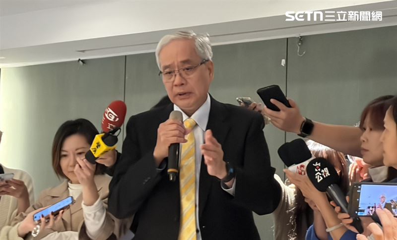 北榮院長陳威明針對中榮案回應。（圖／記者簡浩正攝影）