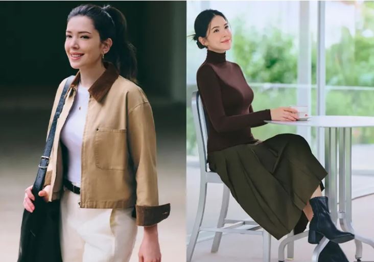 許瑋甯同款「工裝短版外套、百褶中長裙」最多現省700元很划算。（圖／UNIQLO uniqlo.com）