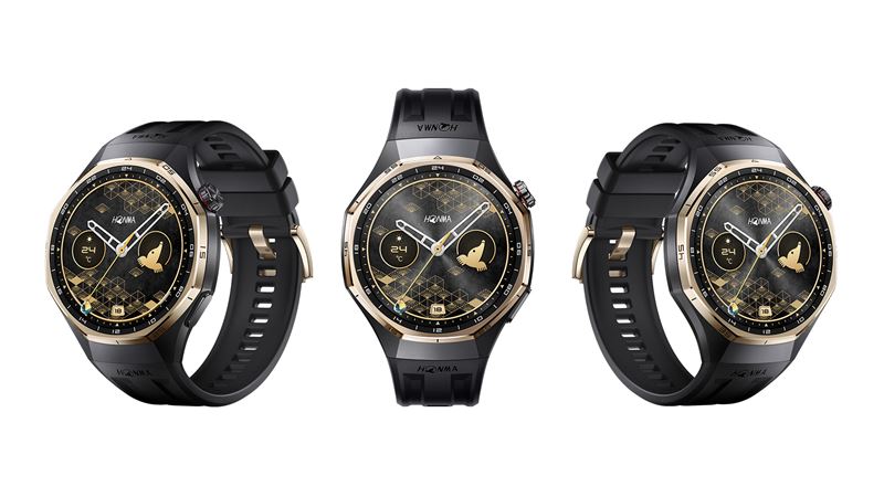 HUAWEI首度與HONMA攜手打造WATCH GT 6 Pro聯名之作。（圖／品牌業者提供）