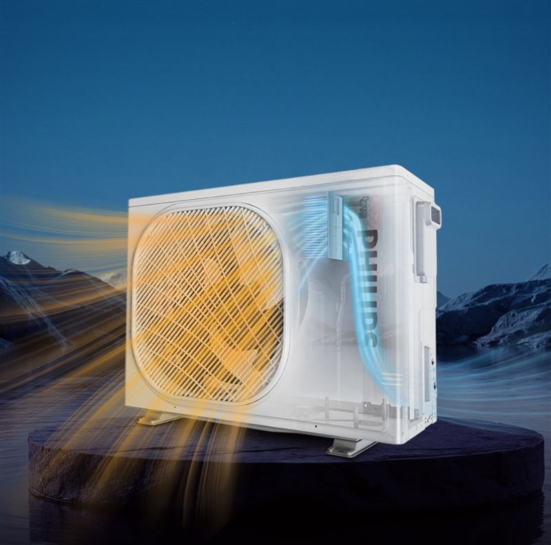 PHILIPS冷暖空調全系列壓縮機終身保，全機只換不修。（圖／品牌業者提供）