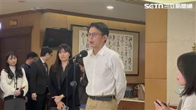 被控把國防機密會議帶走，黃國昌出面回應。（圖／記者詹宜庭攝影）