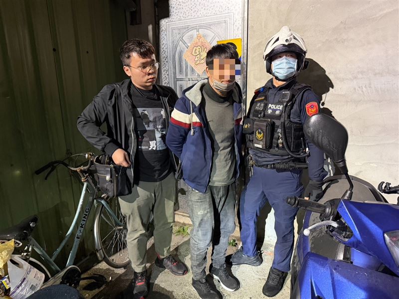 兇嫌廖聰賢落網。（圖／翻攝畫面）