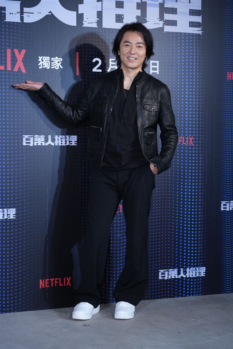 鄭伊健訪台狀態超好。（圖／記者鄭孟晃攝影）