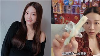 育兒驚魂！女星3歲兒險吞「黑點起司棒」