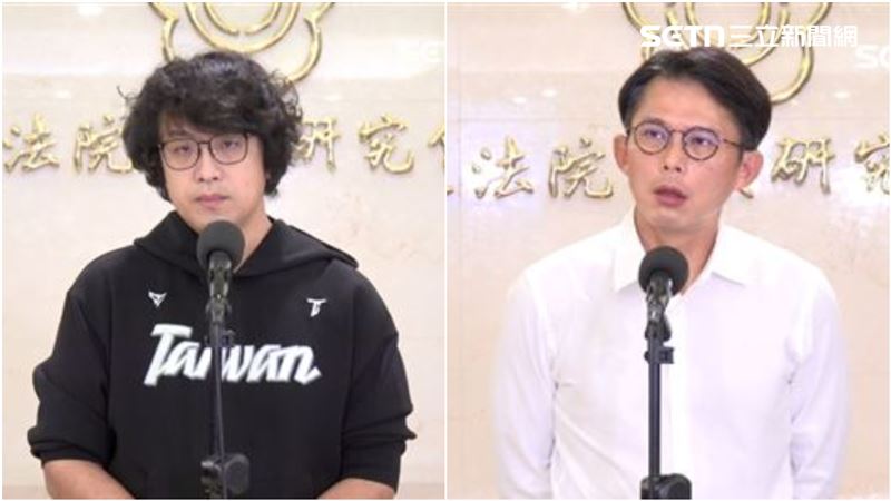 黃國昌「不小心」帶走國防機密文件，沈伯洋提6點打臉。（圖／翻攝畫面）