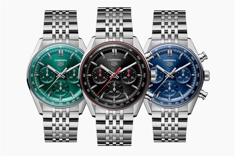 TAG Heuer Carrera賽車計時腕錶。（圖／翻攝TAG Heuer網站）