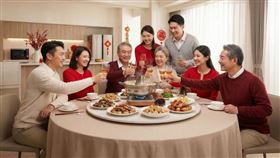 過年暴飲爆食、大魚大肉便秘怎麼解？大腸科醫提「一口肉、兩口菜」原則。（圖／醫健新聞網提供） 