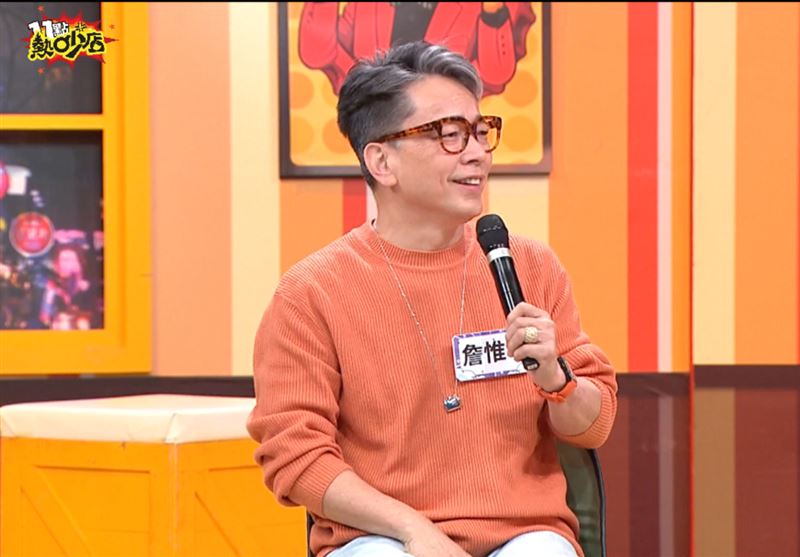 命理師詹惟中曝成長經歷。（圖／TVBS提供）