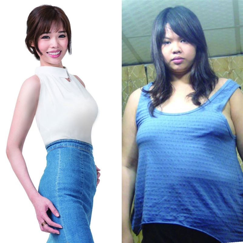 她，人稱安姐的陳珮欣從108公斤成功甩肉55公斤，哪些喊她死肥豬、大象、死胖子的人全閉嘴了。（圖／原水出版提供）