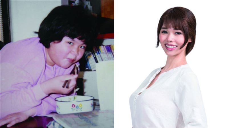 她，人稱安姐的陳珮欣從108公斤成功甩肉55公斤，哪些喊她死肥豬、大象、死胖子的人全閉嘴了。（圖／原水出版提供）