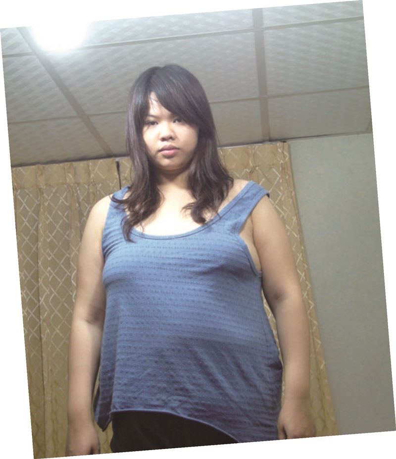 她，人稱安姐的陳珮欣從108公斤成功甩肉55公斤，哪些喊她死肥豬、大象、死胖子的人全閉嘴了。（圖／原水出版提供）