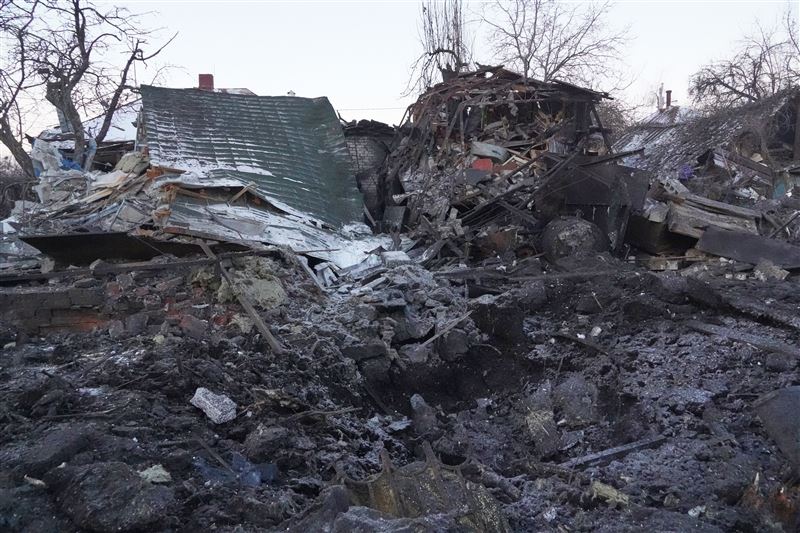 俄羅斯持續對烏克蘭空襲。（圖／美聯社／達志影像）