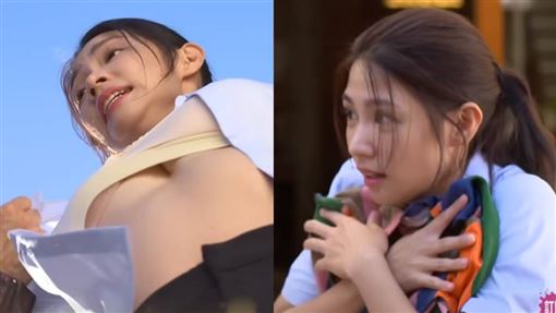 曾智希衣遭扯爛「整件內衣上滑」Q彈大抖