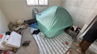 逃逸移工搭帳篷睡工地　透天厝「1人1戶」