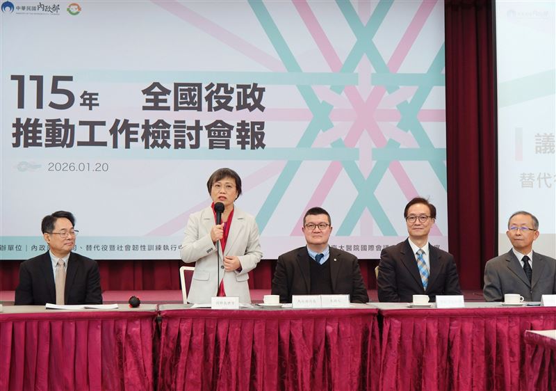 內政部今（20）日召開「115年全國役政推動工作檢討會報」。(圖/內政部提供)