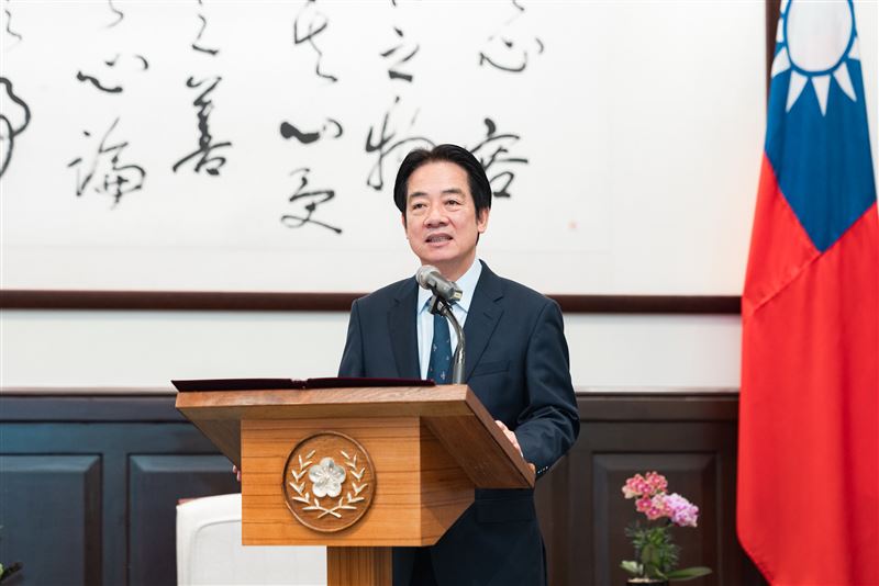 總統賴清德接見「台灣工具機暨零組件工業同業公會」（圖／總統府提供）