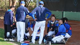 林岱安加入富邦悍將春訓。（圖／富邦悍將提供） 