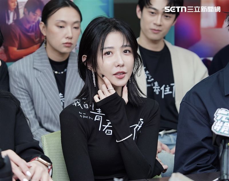 邵雨薇片中吊鋼絲長達4天。（圖／記者趙于瑩攝影）