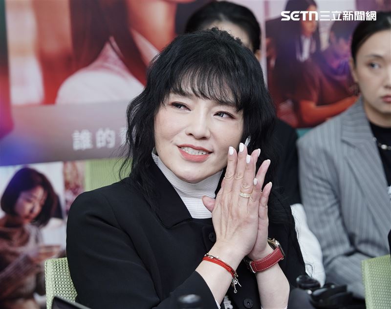 唐綺陽為電影演唱主題曲〈等不到的等〉。（圖／記者趙于瑩攝影）