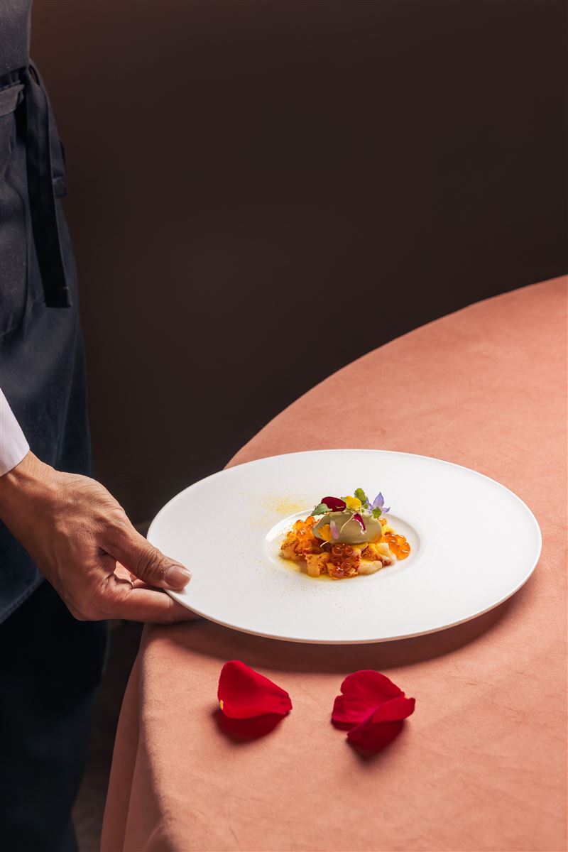 寶艾西餐廳「法式浪漫．情人饗宴」六道式海陸套餐，每套4,280元起。（圖／飯店旅宿業者提供）