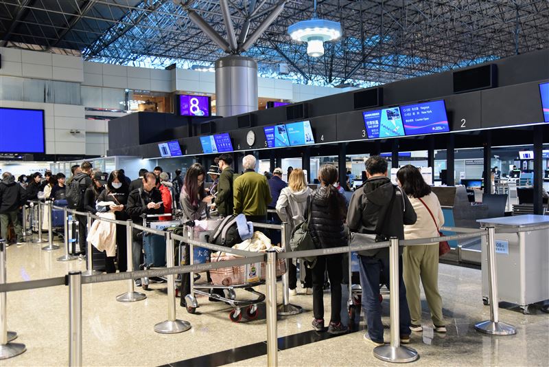 春節九天連假預估將有不少旅客前往日本出遊。（圖／桃園機場公司提供）