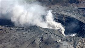 阿蘇火山／中央社