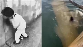 國中生強勒小學生推入海　議員轟殺人未遂