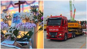 光復災民花200萬挖不到母屍　吊車王出手